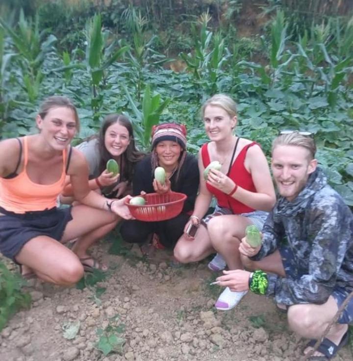 Quan Ba Hong Thu Homestay & Bungalow מראה חיצוני תמונה